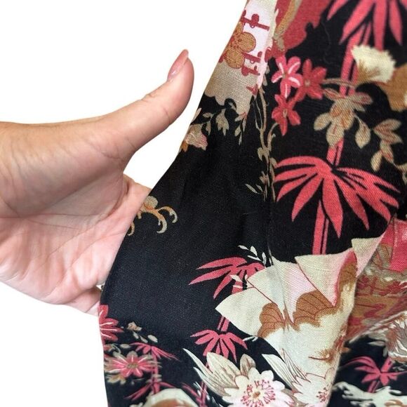 NWT Current Elliott The Retro Dress
Bamboo Floral Linen Blend Size Small/Medium - Picture 8 of 16